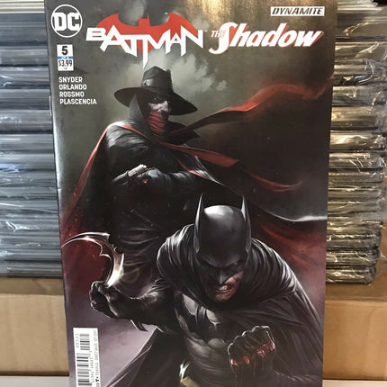 Batman The Shadow #5 Francesco Mattina Variant Rebirth DC Comics