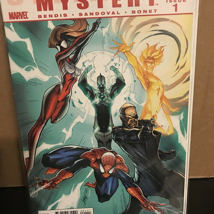 Ultimate Mystery #1 2 3 J Scott Campbell Set Of 3 Spider-Man Fury Fantastic Four