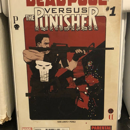 Deadpool Versus Punisher 1 2 4 5  Set Of 4 Books 1st Prints Missing #3 Marvel