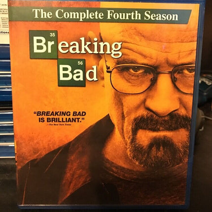 Breaking Bad: The Complete Fourth Season (Blu-ray Disc, 2012, 3-Disc Set)