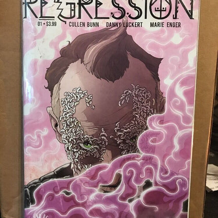 Regression #1 CVR B Variant Danny Luckert Spawn Monthly  NM+ Color