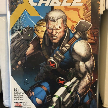 Cable #1 Andy Kubert 1:50 Variant W/ Cover A 1st Print 2017 Set Of 2