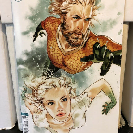 AQUAMAN #37 VARIANT COVER B DOLPHIN MIDDLETON DC COMICS