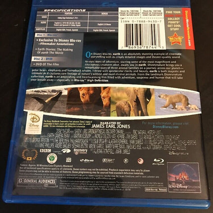 Disneynature - Earth (Blu-ray Disc, 2009)
