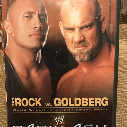 WWE - Backlash 2003 (DVD, 2003) Lesner Goldberg Rock Cena Triple H