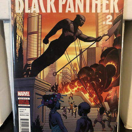 Black Panther #2 (2016) First Print Marvel Comics T’Challa MCU Avengers