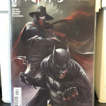 Batman The Shadow #5 Francesco Mattina Variant Rebirth DC Comics