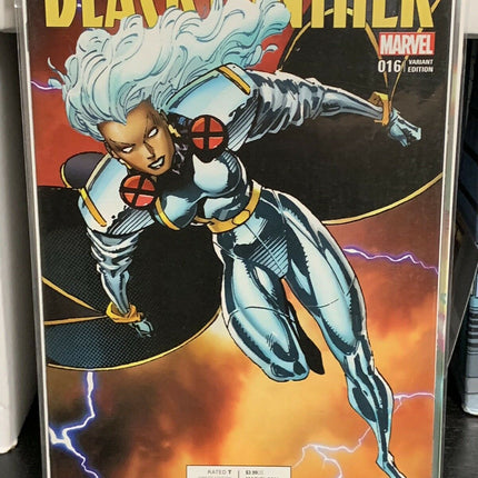 Black Panther #16 Jim Lee Storm X-Men Trading Card Variant Marvel Comics 2017