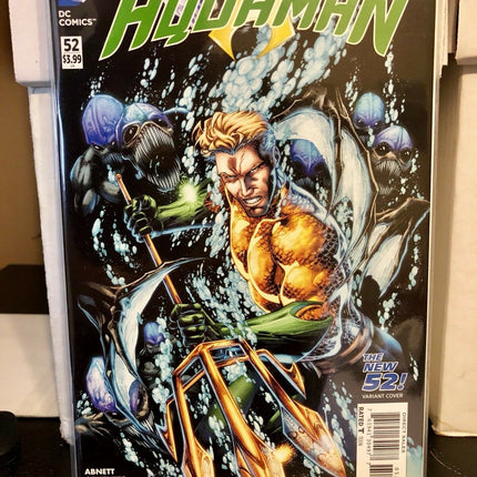 Aquaman #52 New 52 Variant Cover Swipe #1 Brett Booth Rapmund
