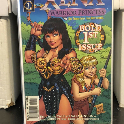 Xena Warrior Princess #1 J Scott Campbell Cover Amanda Conner Topps Comics