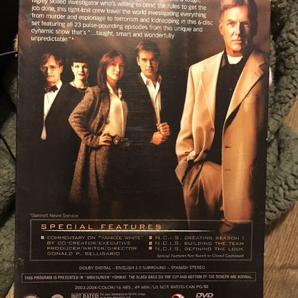 NCIS - The Complete First Season (DVD, 2006, 6-Disc Set, Checkpoint)