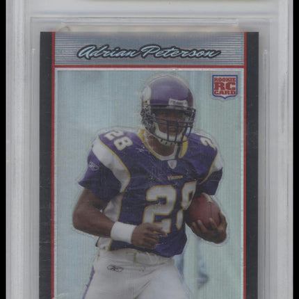 Adrian Peterson 2007 Bowman Chrome Refractors #65 BGS 9.5