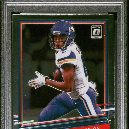 Justin Jefferson 2020 Panini Donruss Optic The Rookies #JUJ The Rookies PSA 10