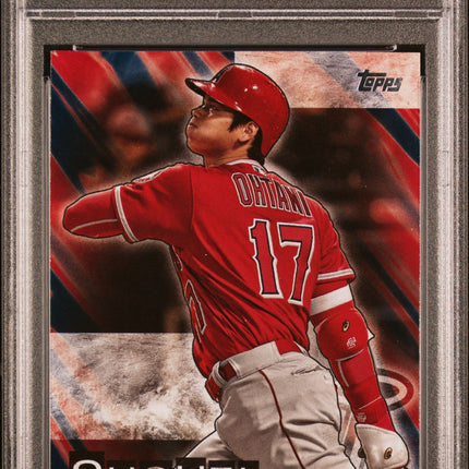 Shohei Ohtani 2019 Topps Update Shohei Ohtani Highlights #SO13 PSA 9