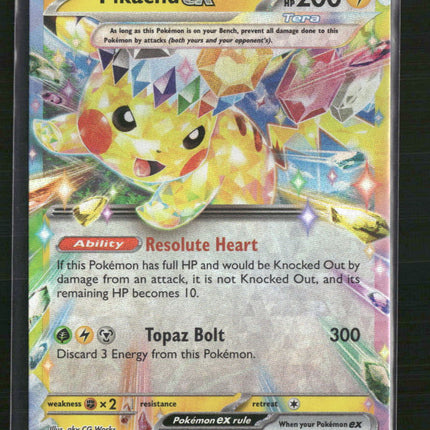 Pikachu ex SV08: Surging Sparks #057/191