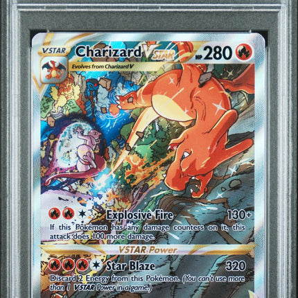Charizard Vstar 2022 Swsh BSP #262 Ultra-Premium Collection PSA 9