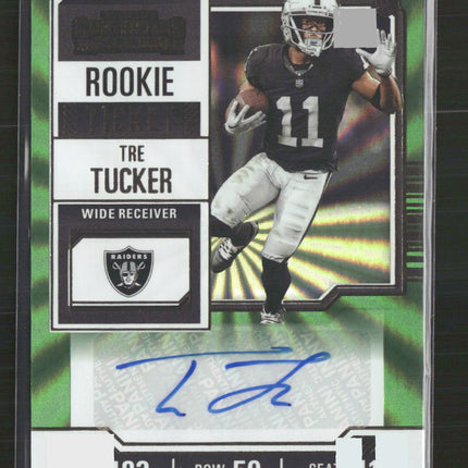 Tre Tucker 2023 Panini Contenders #136