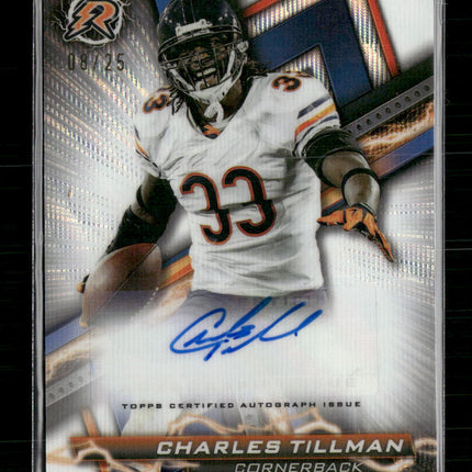 Charles Tillman 2023 Topps Composite #RA-CT Resurgence Signatures #/25