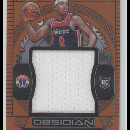 Bilal Coulibaly 2023-24 Panini Obsidian #UM-BIL Unbreakable Orange Flood #/99