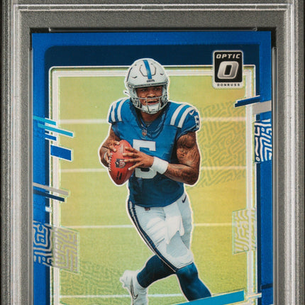 Anthony Richardson 2023 Panini Donruss Optic #247 Blue PSA 10