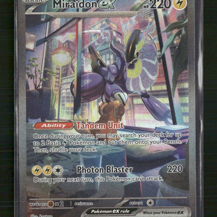 Miraidon ex SV01: Scarlet & Violet Base Set #244/198
