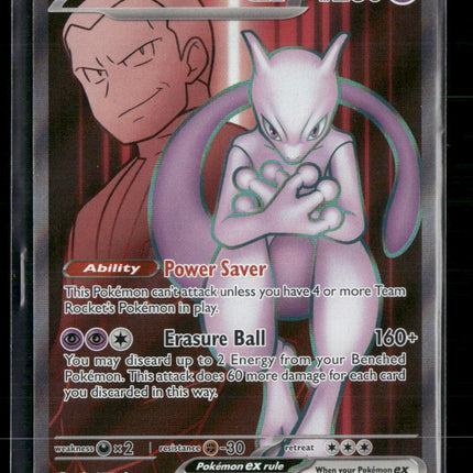 Team Rocket's Mewtwo ex SV10: Destined Rivals #213/182
