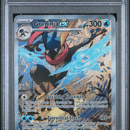 Greninja Ex 2024 Svp #132 SFA Special Illustration Coll PSA 10