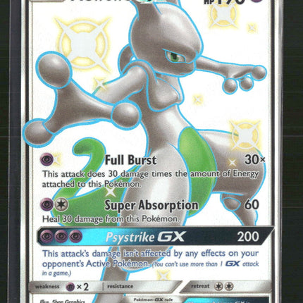 Mewtwo GX Hidden Fates: Shiny Vault #SV59/SV94