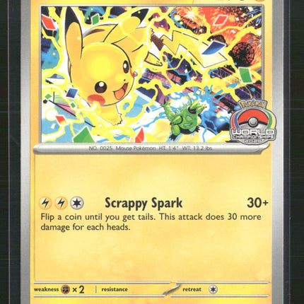 Pikachu SV: Scarlet & Violet Promo Cards #225