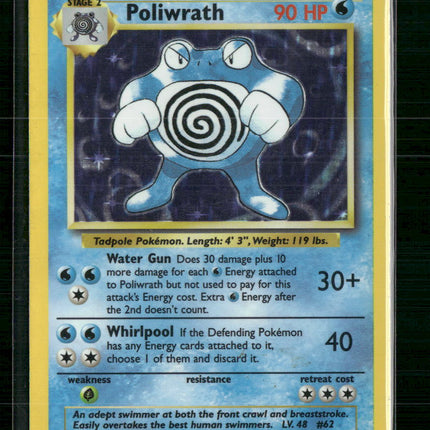 Poliwrath Base Set #013/102