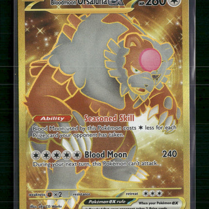 Bloodmoon Ursaluna ex SV06: Twilight Masquerade #222/167