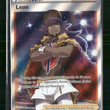 Leon (Full Art) SWSH04: Vivid Voltage #182/185