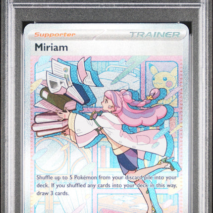 Pokemon Scarlet & Violet #251 Miriam Special Illustration Rare PSA 10