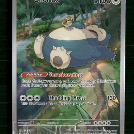 Snorlax SV: Scarlet & Violet Promo Cards #051