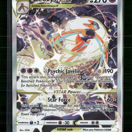Deoxys VSTAR Crown Zenith: Galarian Gallery #GG46/GG70