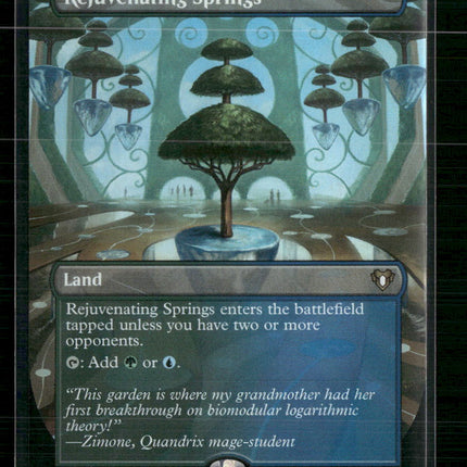 Rejuvenating Springs (Borderless) Commander Masters #662