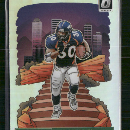 Terrell Davis 2024 Donruss Optic #24 Downtown!