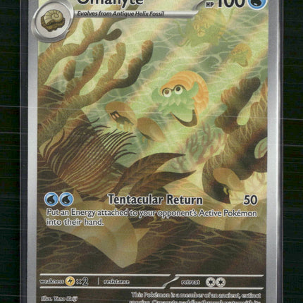 Omanyte SV: Scarlet & Violet 151 #180/165