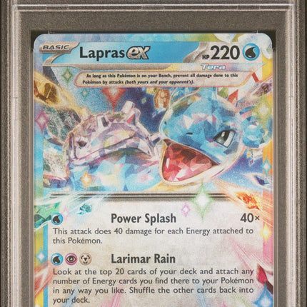 Lapras Ex 2024 Pokemon Scr En-Stellar Crown #032 PSA 10