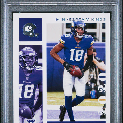 Justin Jefferson 2020 Panini Chronicles #62 PSA 9
