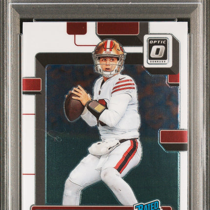 Brock Purdy 2022 Panini Donruss Optic #277 PSA 10