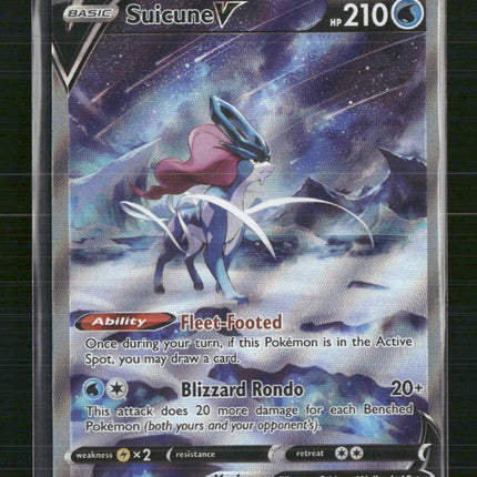 Suicune V Crown Zenith: Galarian Gallery #GG38/GG70