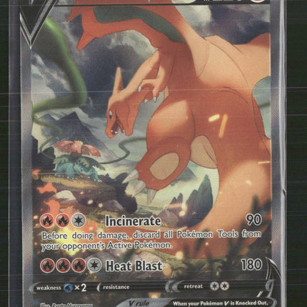 Charizard V (Alternate Full Art) SWSH09: Brilliant Stars #154/172