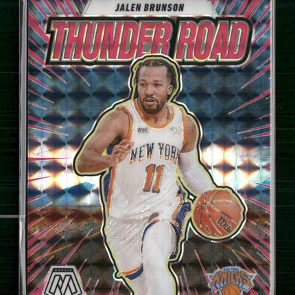 Jalen Brunson 2024-25 Panini Mosaic #11 Thunder Road Mosaic