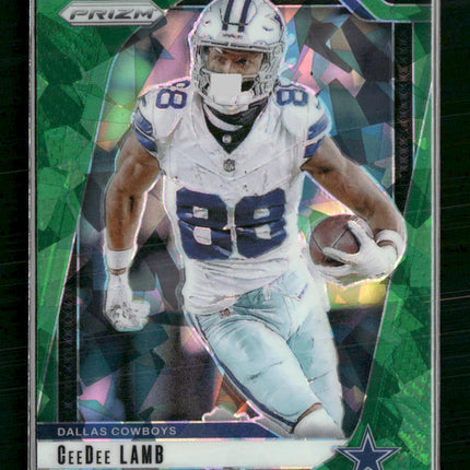 CeeDee Lamb 2024 Panini Prizm #75 Green