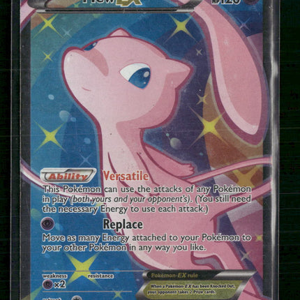 Mew EX (Full Art) Legendary Treasures: RC #RC24/RC25 - Damaged