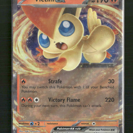 Victini ex SV: Scarlet & Violet Promo Cards #142