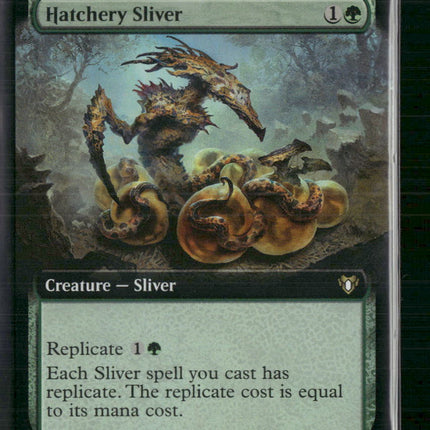Hatchery Sliver (Extended Art) Commander Masters #771