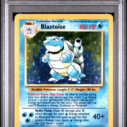 Blastoise - Holo 1999 Pokemon Game #2 PSA 8