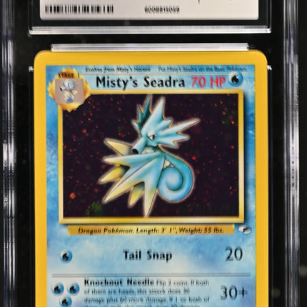 Misty's Seadra 2000 Gym Heroes #9/132 CGC 8